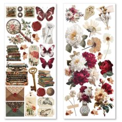   Ciao Bella Book Lovers Matrica készlet 12x26 cm Art Sticker (5 ív)