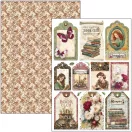 Ciao Bella Book Lovers Papírkészlet A4 Creative Pad (9 ív)