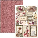 Ciao Bella Book Lovers Papírkészlet A4 Creative Pad (9 ív)