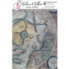 Ciao Bella An Artist Journey 3 delux és 3 vellum papír A4 Deluxe & Vellum Dual Pack (6 ív)