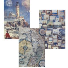   Ciao Bella An Artist Journey 3 delux és 3 vellum papír A4 Deluxe & Vellum Dual Pack (6 ív)