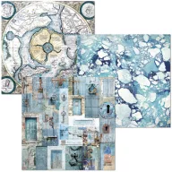   Ciao Bella An Artist Journey 3 delux és 3 vellum papír 6" (15 cm) Deluxe & Vellum Dual Pack (6 ív)