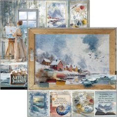   Ciao Bella An Artist Journey Scrapbook papírkészlet 12" (30 cm) Paper Pad (8 ív)