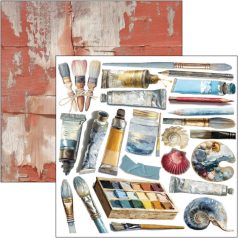   Ciao Bella An Artist Journey Kivágóív készlet 6" (15 cm) Fussy Cut Pad (24 ív)