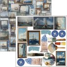 Ciao Bella An Artist Journey Kivágóív készlet 6" (15 cm) Fussy Cut Pad (24 ív)