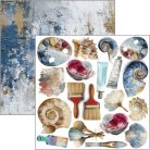 Ciao Bella An Artist Journey Kivágóív készlet 6" (15 cm) Fussy Cut Pad (24 ív)