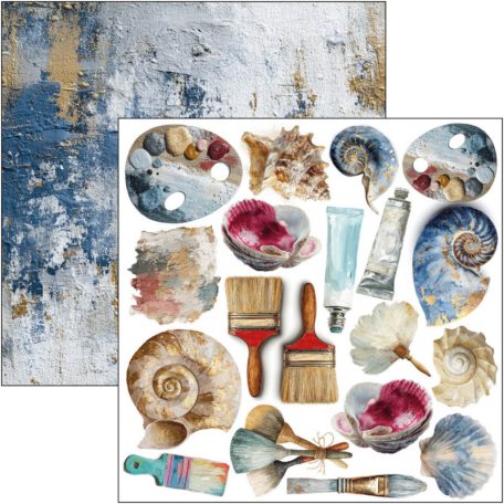 Ciao Bella An Artist Journey Kivágóív készlet 6" (15 cm) Fussy Cut Pad (24 ív)