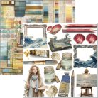 Ciao Bella An Artist Journey Kivágóív készlet 6" (15 cm) Fussy Cut Pad (24 ív)