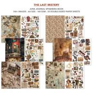   Ciao Bella The Last Mystery Kivágóív készlet A4 Junk Journal Ephemera Book (32 ív)