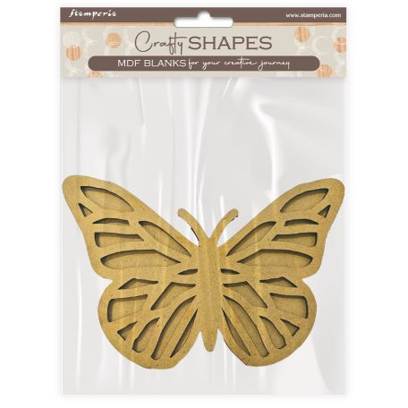 Stamperia Quiet Days MDF alap  Butterfly Crafty Shapes MDF BLANKS (1 db)