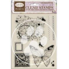   Stamperia Quiet Days Szilikonbélyegző A5 Butterfly Clear Stamps (1 csomag)