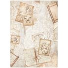 Stamperia Quiet Days Rízspapír készlet A4  Rice Paper Selection (6 ív)