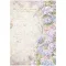 Stamperia Quiet Days Rizspapír A4 Hydrangea Rice Paper (1 ív)