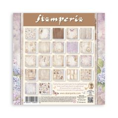   Stamperia Quiet Days Papírkészlet 12" (30 cm) Single Face Maxi Paper Pack (22 ív)