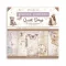 Stamperia Quiet Days Papírkészlet 12" (30 cm) Maxi Background Paper Pack (10 ív)