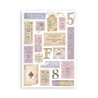 Stamperia Quiet Days Washi matrica Washi Pad (8 ív)