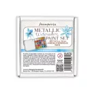 Stamperia Metál akvarell festék készlet Watercolors Metallic Paints Set (1 db)