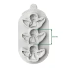 Cherub Trio Szilikon öntőforma Katy Sue Designs Silicon Mould (1 db)