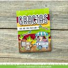 Lawn Fawn Treat Cart Add-On Tacos Szilikonbélyegző LF3777 Clear Stamps (1 csomag)
