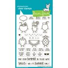 Lawn Fawn Summer Friends Szilikonbélyegző LF3781 Clear Stamps (1 csomag)