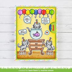   Lawn Fawn Keep on Swimming Add-On Szilikonbélyegző LF3784 Clear Stamps (1 csomag)