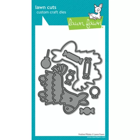Lawn Fawn Festive Piñata  Vágósablon LF3810 Lawn Cuts (1 csomag)