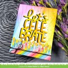 Lawn Fawn Giant Let's Celebrate Vágósablon LF3812 Lawn Cuts (1 csomag)