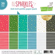   Lawn Fawn All The Sparkles Papírkészlet 6" (15 cm) Paper Pack (36 lap)