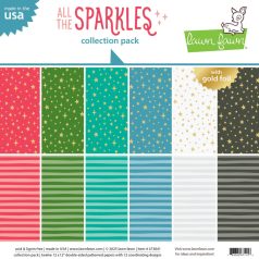   Lawn Fawn All The Sparkles Papírkészlet 12" (30 cm) Collection Pack (12 lap)