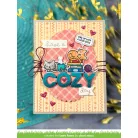 Lawn Fawn Cozy Cats Szilikonbélyegző LF3896 Clear Stamps (1 csomag)