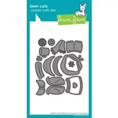  Lawn Fawn Build-A-Critter Winter Vágósablon LF3912 Lawn Cuts (1 csomag)
