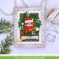   Lawn Fawn Build-A-Critter Christmas Vágósablon LF3913 Lawn Cuts (1 csomag)