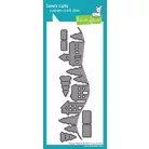 Lawn Fawn Village Hillside Vágósablon LF3915 Lawn Cuts (1 csomag)