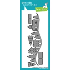   Lawn Fawn Village Hillside Vágósablon LF3915 Lawn Cuts (1 csomag)