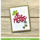 Lawn Fawn Giant Be Merry Vágósablon LF3919 Lawn Cuts (1 csomag)