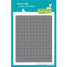 Lawn Fawn Quilted Diamond Vágósablon LF3920 Lawn Cuts (1 csomag)