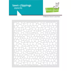   Lawn Fawn Cobblestone Stencil LF3921 Lawn Clippings Stencils (1 csomag)