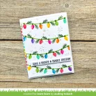 Lawn Fawn String Of Lights Stencil LF3924 Lawn Clippings Stencils (1 csomag)
