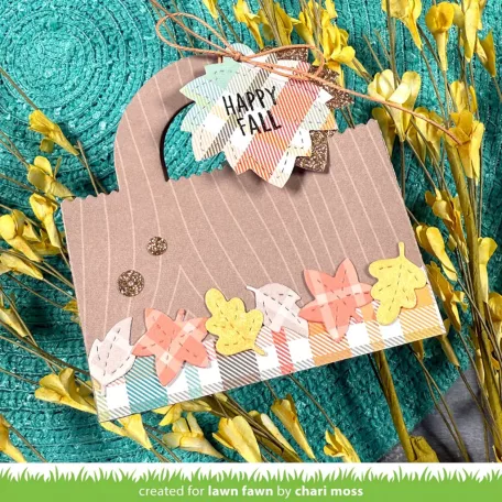 Lawn Fawn Tiny Tag Sayings Fall Szilikonbélyegző LF3862 Clear Stamps (1 csomag)