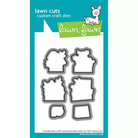 Lawn Fawn Spring Basket Add-On Fall Vágósablon LF3854 Lawn Cuts (1 csomag)