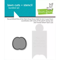   Lawn Fawn Reveal Wheel Pick of the Patch Drop-Down Add-On Vágósablon LF3859 Lawn Cuts (1 csomag)