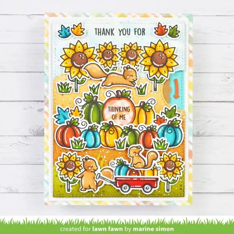 Lawn Fawn Reveal Wheel Pick of the Patch Drop-Down Add-On Vágósablon LF3859 Lawn Cuts (1 csomag)