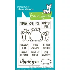   Lawn Fawn Pick of the Patch Add-On Szilikonbélyegző LF3856 Clear Stamps (1 csomag)