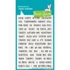 Lawn Fawn Henry's Build-A-Sentiment Fall Szilikonbélyegző LF3861 Clear Stamps (1 csomag)