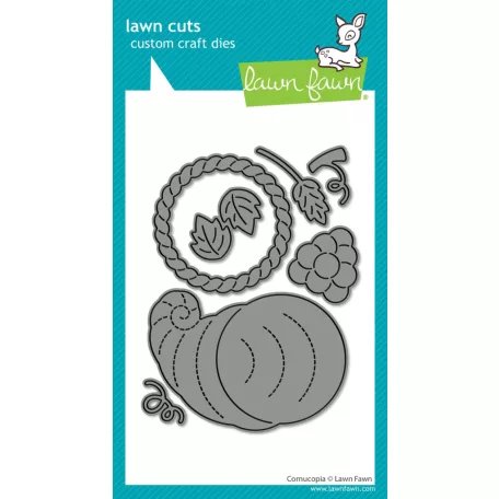 Lawn Fawn Cornucopia Vágósablon LF3867 Lawn Cuts (1 csomag)