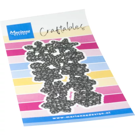Marianne Design Vágósablon Craftable Punch Die XL Ice Crystals (CR1700)  - 1 csomag