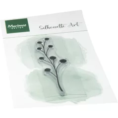   Marianne Design Szilikonbélyegző Clear Stamps Silhouette Art Berries (CS1179)  - 1 csomag