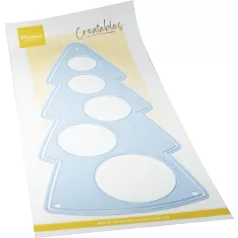   Marianne Design Vágósablon Creatable Lay Out Christmas Tree (LR0918)  - 1 csomag