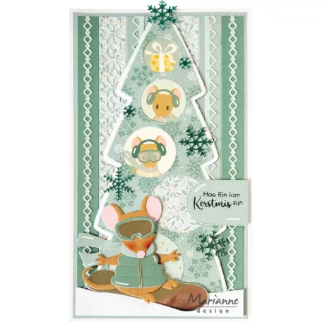 Marianne Design Vágósablon Creatable Lay Out Christmas Tree (LR0918)  - 1 csomag