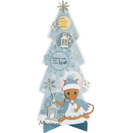 Marianne Design Vágósablon Creatable Lay Out Christmas Tree (LR0918)  - 1 csomag